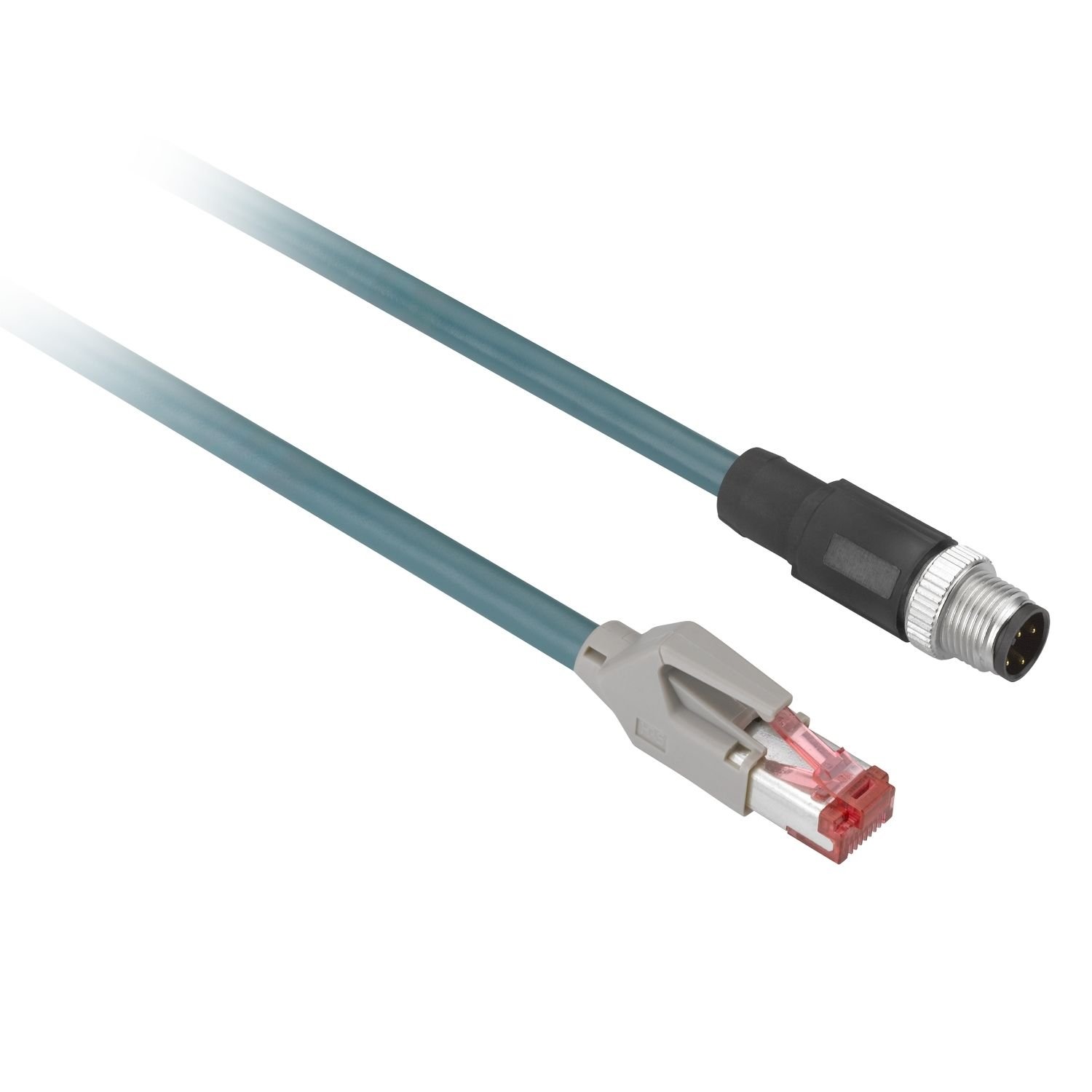 Telemecanique – XGSZ12E4503 RFID Ethernet Kablosu M12-RJ45 3M