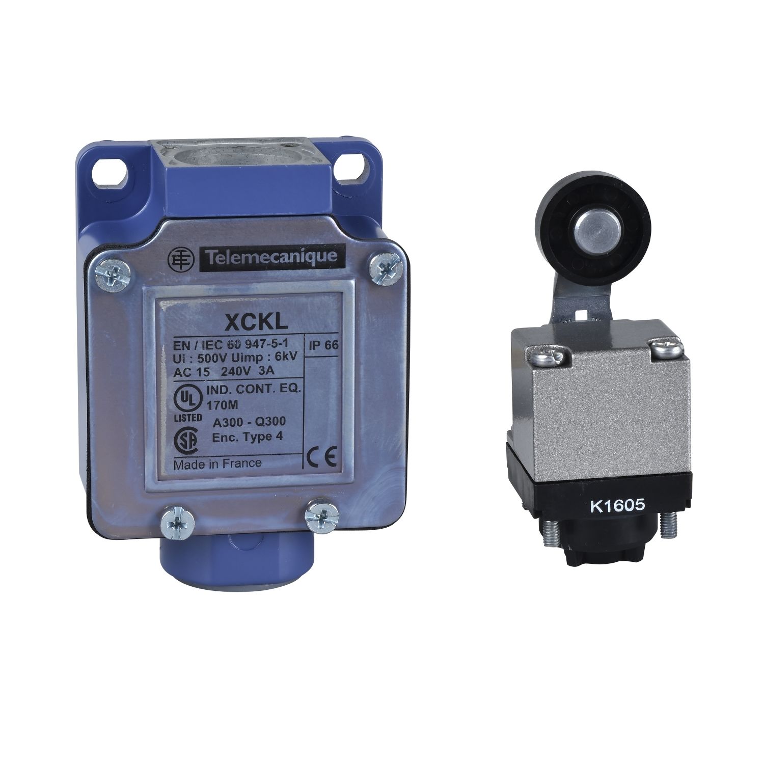 Telemecanique – XCKL115 Limit Anahtarı – Termoplastik Makaralı Manivela