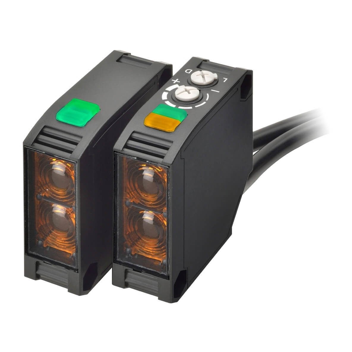 Omron – E3JK-TR11 2M Fotoelektrik Sensör, Kare Gövde, Kırmızı LED