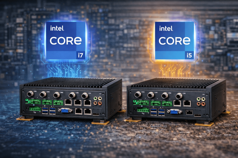 Intel Core i7/i5 Fansız Gömülü Bilgisayar Modelleri