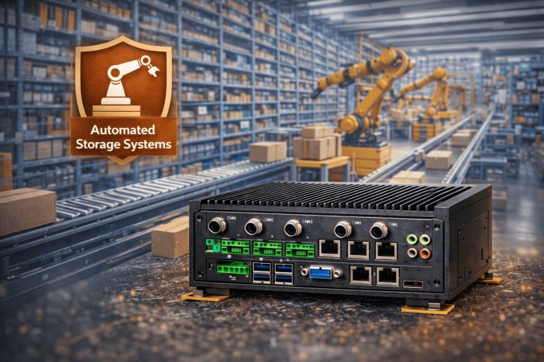 Otomatik Depolama Sistemleri için Fansız Endüstriyel PC