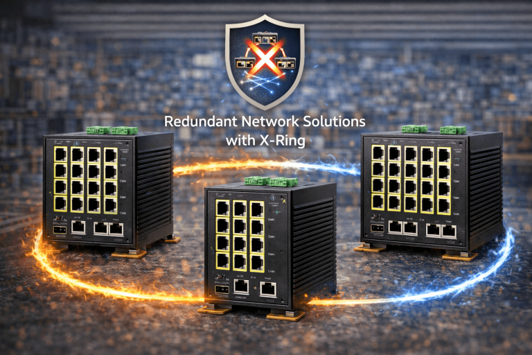 X-Ring Teknolojisi ile Yedekli Ağ Çözümleri