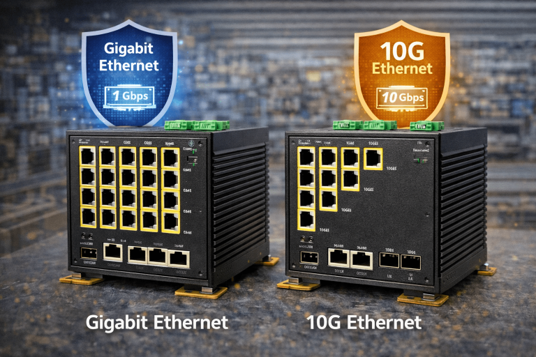 Gigabit ve 10G Endüstriyel Ethernet Switch Seçenekleri