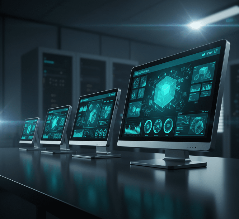 12-24 İnç Ekran Boyutları Panel PC Seçenekleri