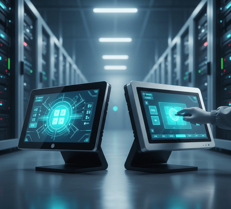 Dokunmatik Ekran Panel PC Modelleri: P-CAP ve Resistive