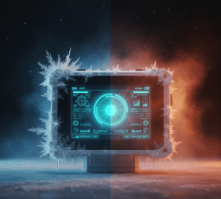 Wide Temperature -20°C +60°C Panel PC Sistemleri