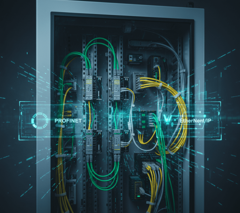PROFINET ve EtherNet/IP Destekli Endüstriyel Switch