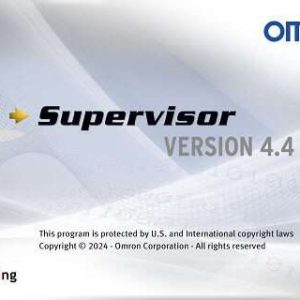 Omron CX-SUPERVISOR-RUN-ME-01L-V4 SCADA Çalışma Lisansı – Teknik Özellikler ve Kullanım Alanları