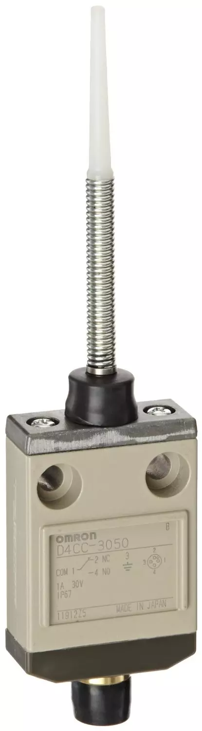 Omron D4CC-3050 Yüksek Akımlı Kompakt Limit Switch — Teknik Özellikler ve Kullanım Rehberi
