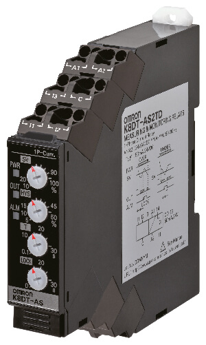Omron K8DT-AS3TD Tek Faz Akım İzleme Rölesi