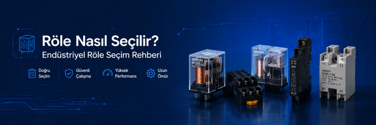 Röle Nasıl Seçilir? Endüstriyel Röle Seçim Rehberi
