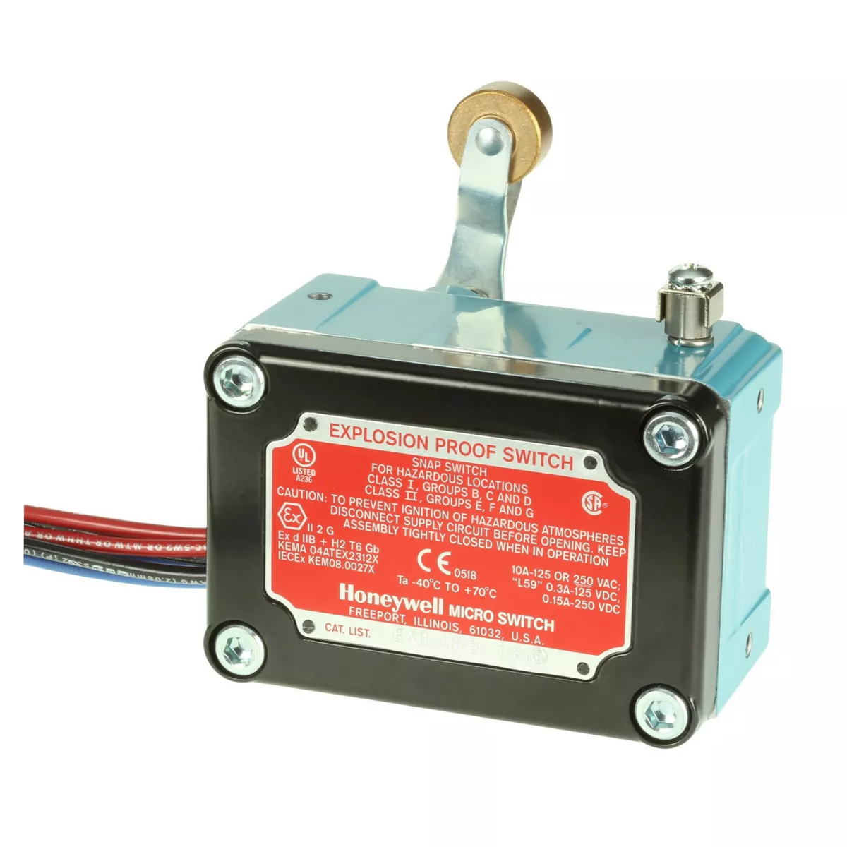 Honeywell EX-Q800 MICRO SWITCH EX Ex-Proof (Tehlikeli Alan) Limit Switch
